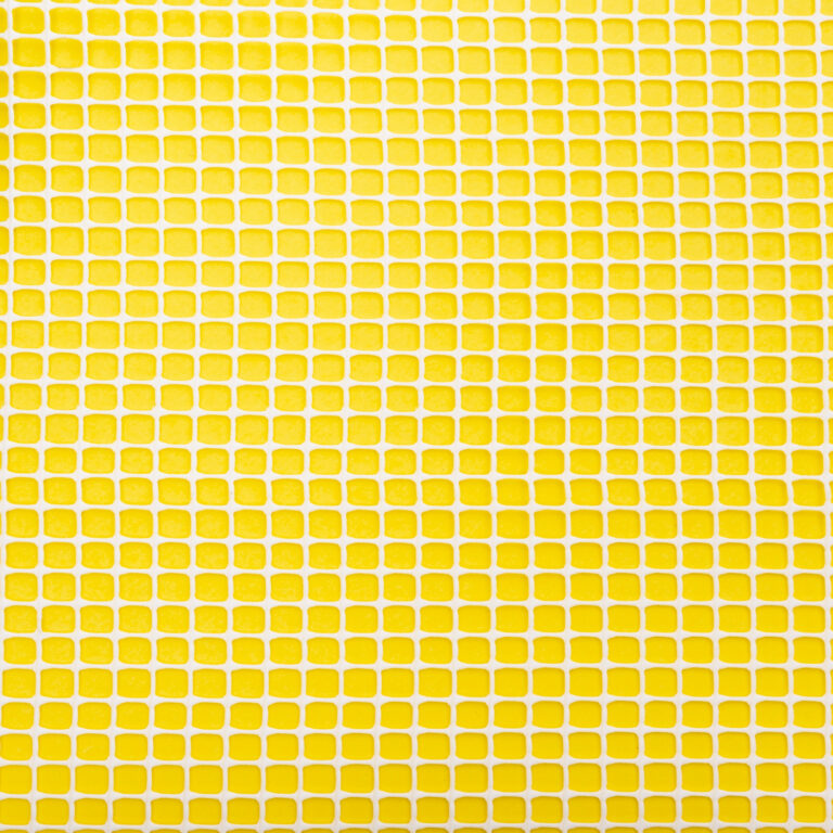 plastic-net-yellow-background
